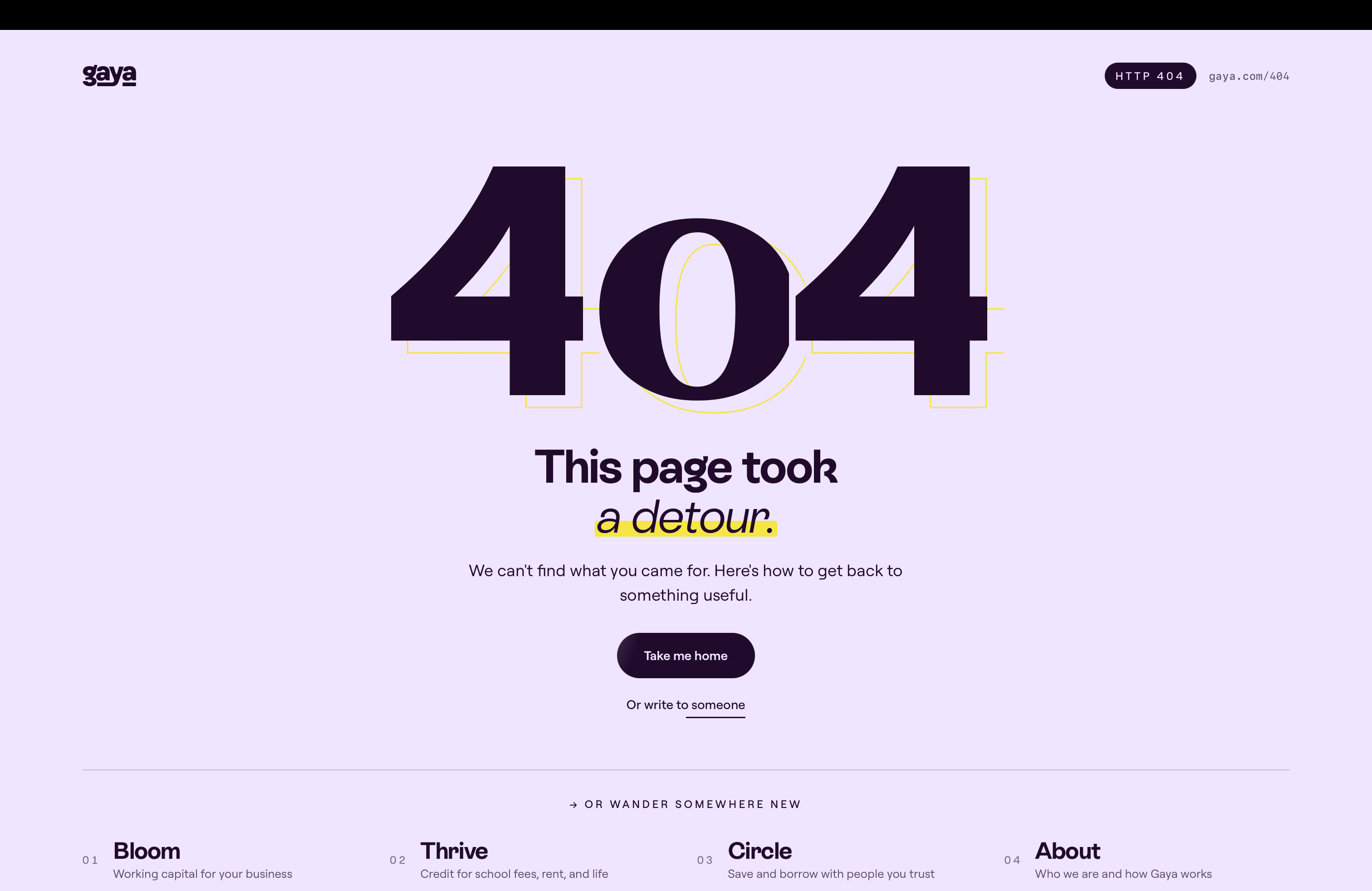 404 · Still in Voice