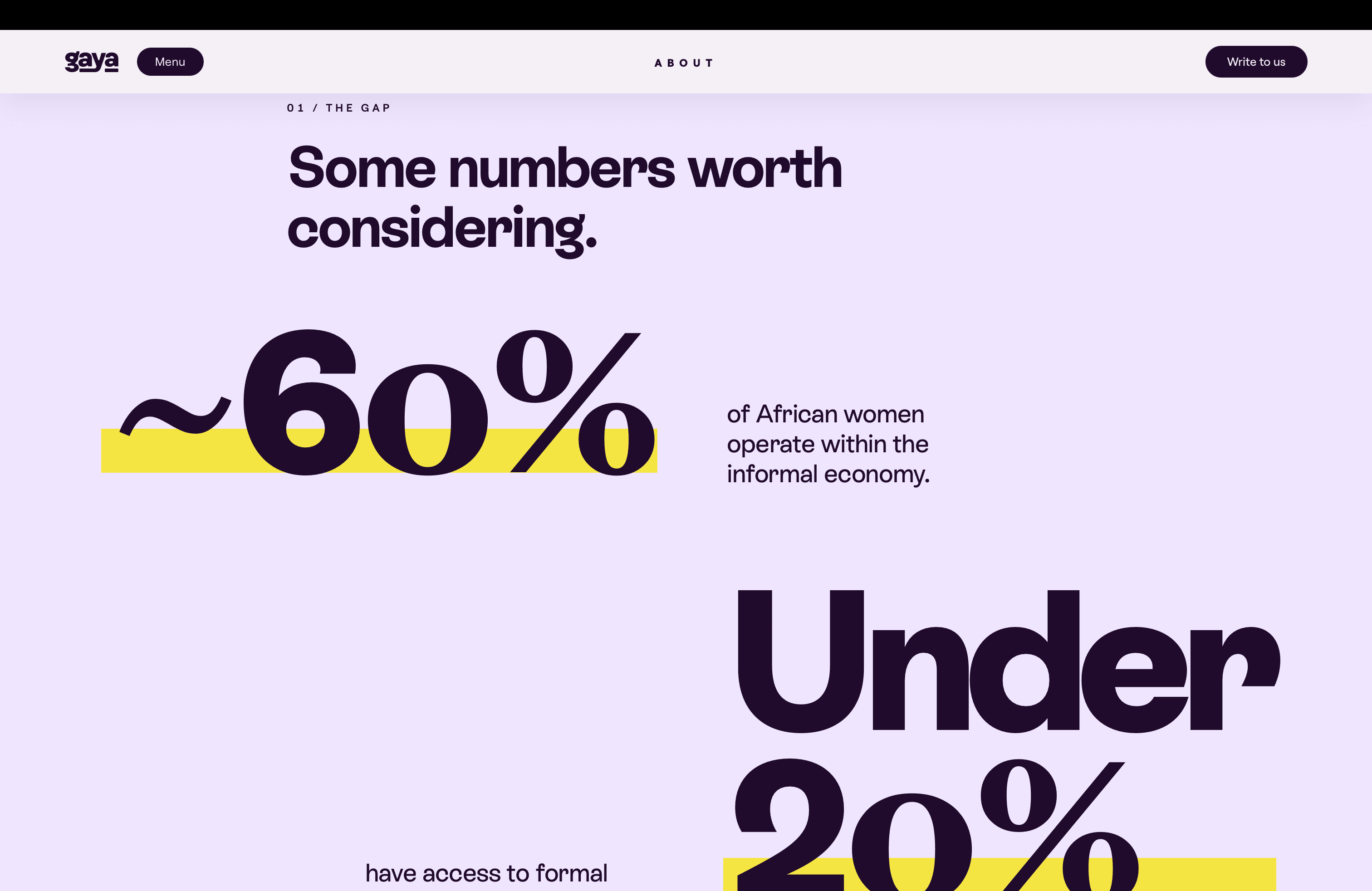 About · The Gap, at Scale