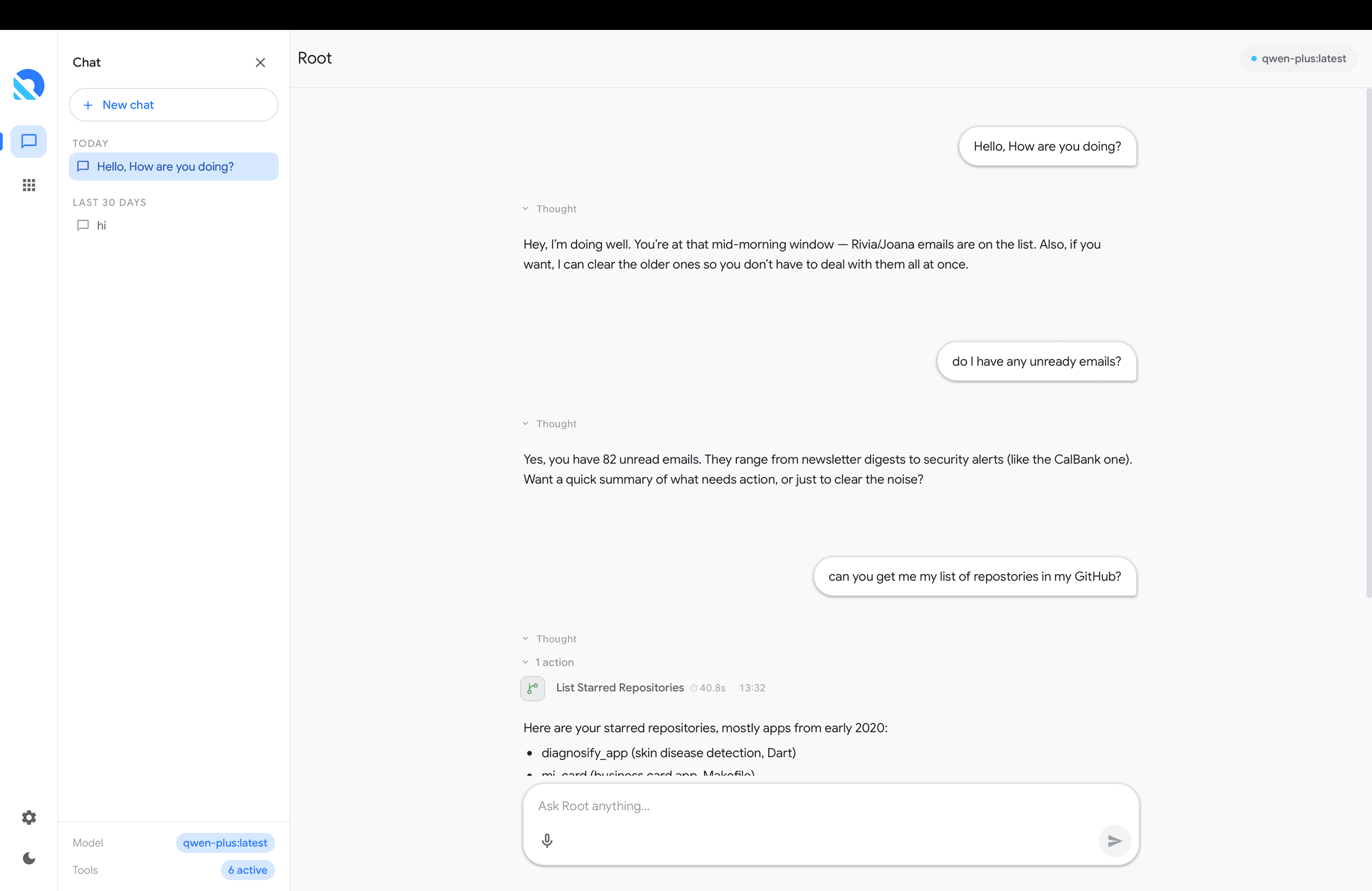 Desktop · Chat (Light)
