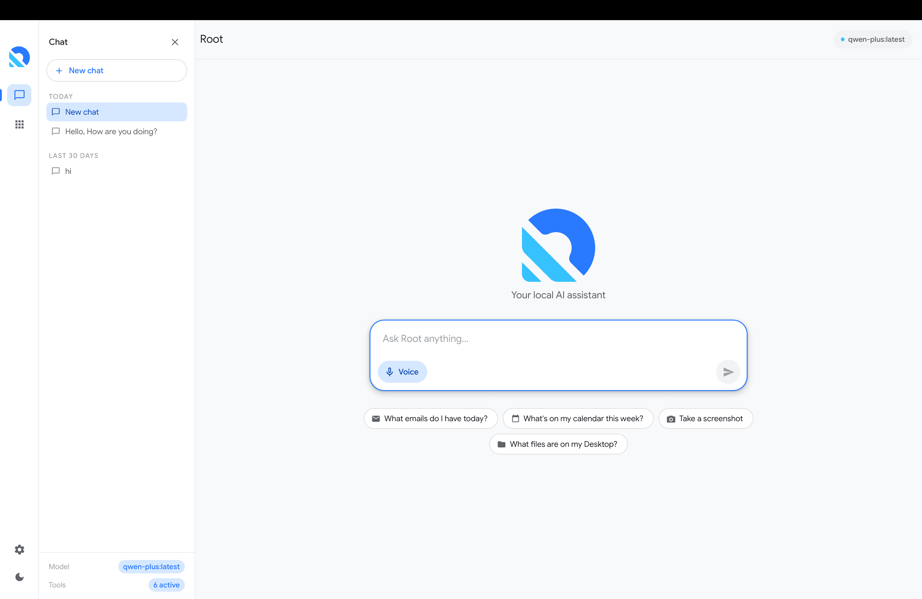 Project Root screenshot